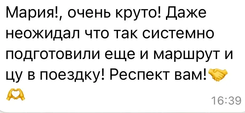Сообщение клиента в WhatsApp
